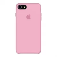Силиконовый чехол Apple Silicone Case Pink для iPhone 7/8 (копия)
